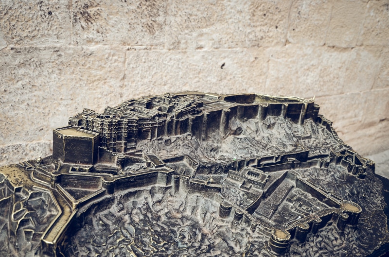 wall - building feature, fishing industry, stack, dirty, rajasthan, jodhpur, focus on foreground, high angle view, still life, metal, textured, close-up