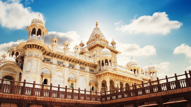 Cityscape, Jodhpur, Jaswant Thada, India, 1080P