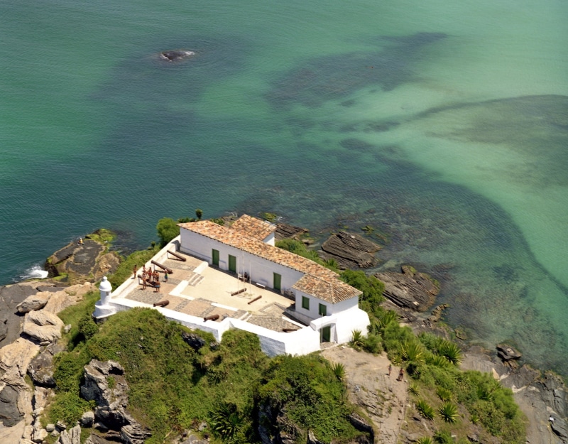 cabo frio, land, tourism, building, coastline, plant, 1080P, outdoors, tree, high angle view, no people, rio de janeiro, built structure, beach, sea, nature