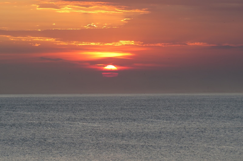 landscape, sky, idyllic, arraial do cabo, dusk, orange color, environment, tourist, sunlight, water, outdoors, tranquil scene, sun, rio, dramatic sky, scenics