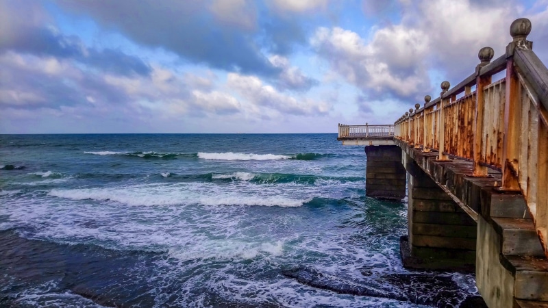 horizon, no people, galle face beach, sri lanka, wave, sea, 4K, shore, nature, ocean, breakwater, sky, water, cloud - sky, scenics - nature, tranquility
