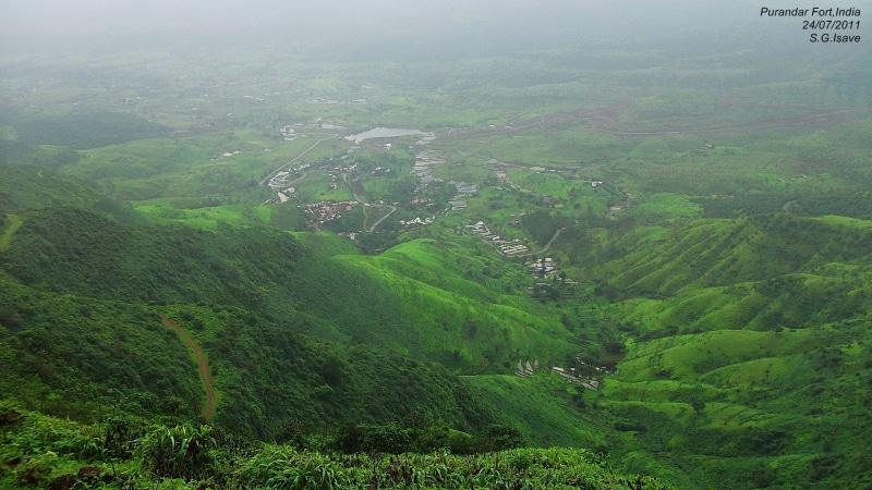 purandar, art, narayanpur, nature, 1080P, monsoon, ketkawle, mountains, view, incredible India, fort, hd, bajiprabhu, balaji