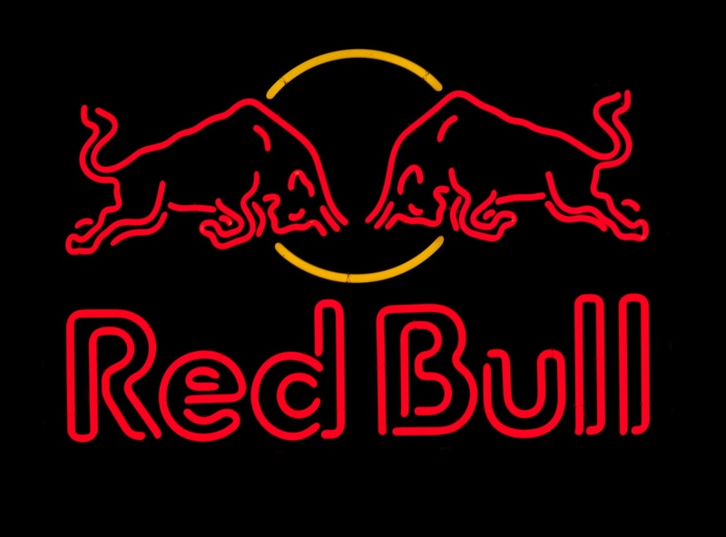 Fort Worth Stockyards, Neon, red bull, dmu dallas, 2011, come, neon colored, Fort Worth, Texas, united states, no people, vibrant color, ride, Billy Bobs Texas