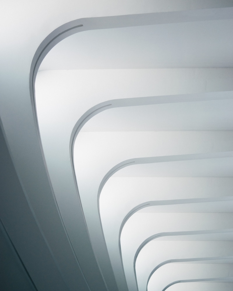 photo, pattern, silver colored, digital, 4K, high angle view, design, shape, gray, metal, ceiling, technology, built structure, leaving, business, steel