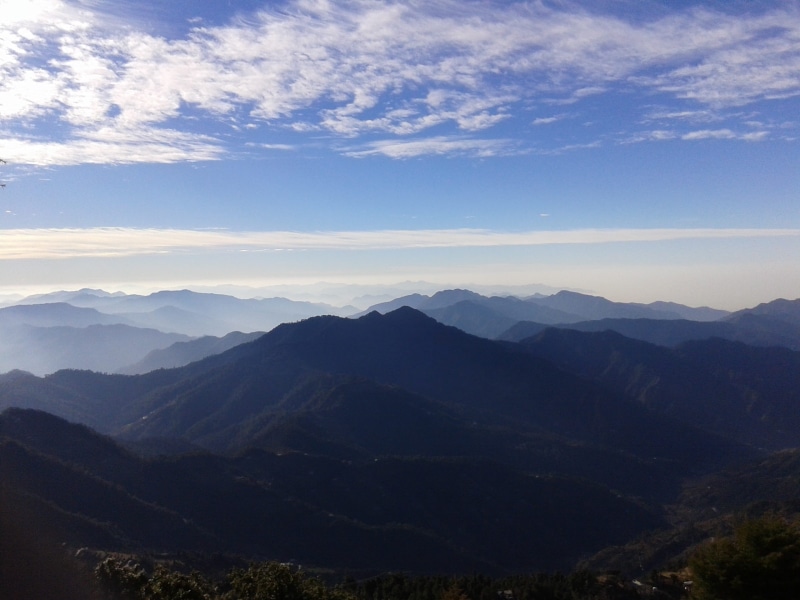 cloud - sky, no people, mountain Peak, remote, non-urban scene, travel, India, environment, day, nature, mountain, Uttarakhand, scenics, Mussoorie, tranquil scene