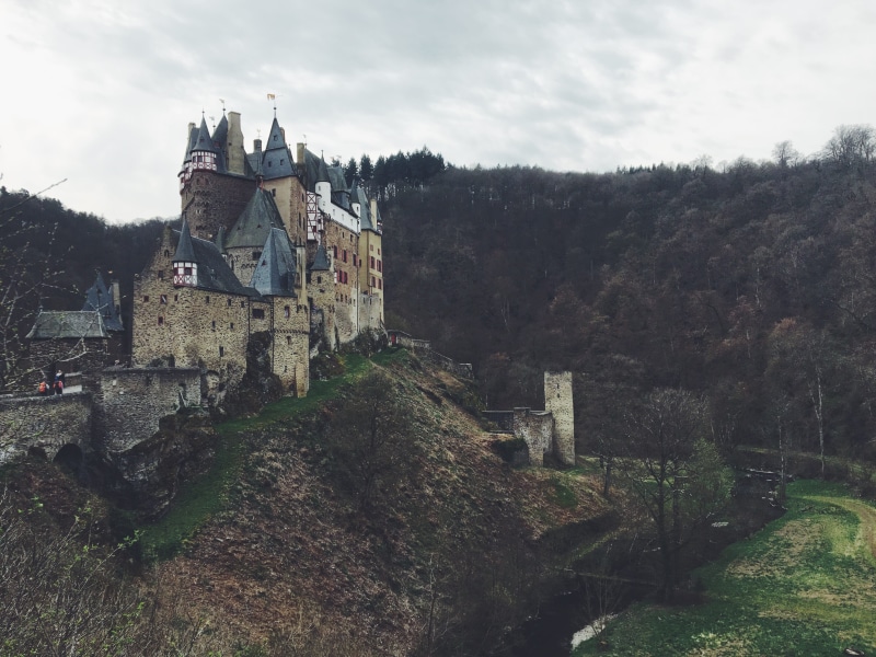 the past, cloud - sky, scenic, architecture, sky, medieval, no people, old, day, fortress, history, building, plant, nature, house, mystical, gierschnach