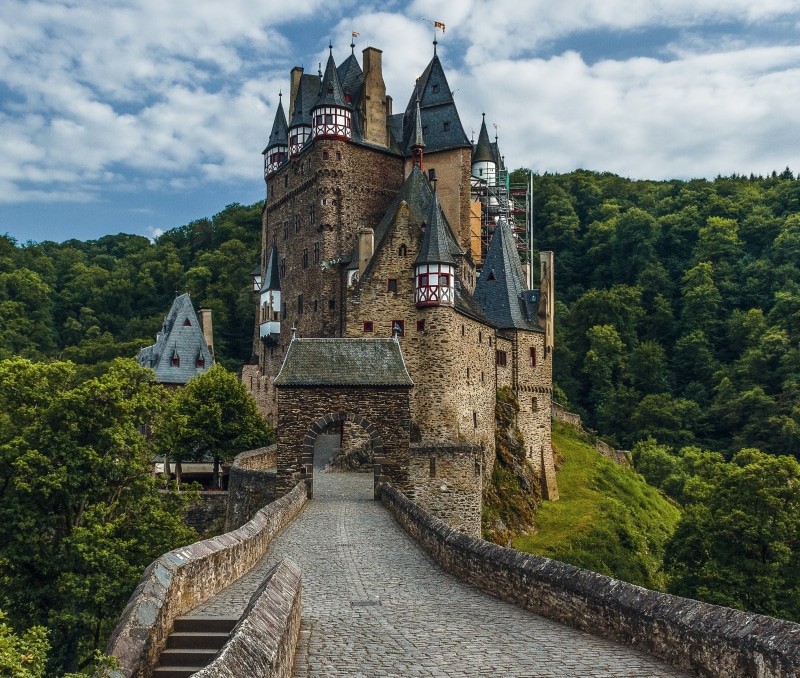 Castles, 2K, Eltz Castle, Castle, Germany
