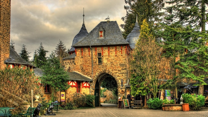 4K, vischering castle, museum, castle, europe, germany