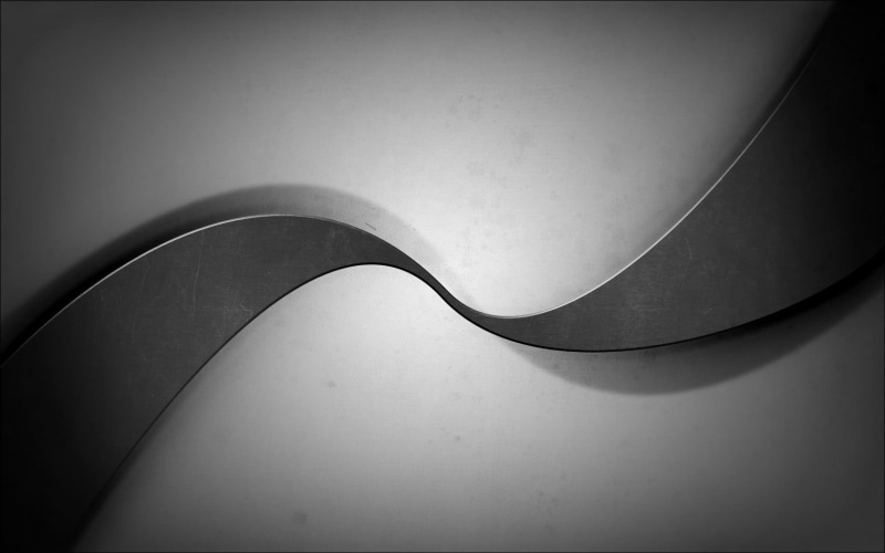 studio shot, shape, gray background, single object, 720P, curve, paper, gray, high angle view, abstract, minimalism, no people, monochrome, shadow, architecture