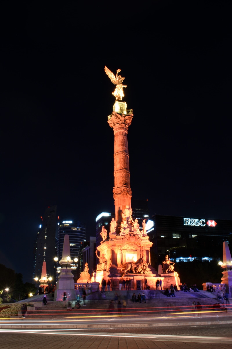 sightseeing, architecture, pic, the past, memorial, cdmx, 5K, human representation, mexico city, angel, monument, statue, building exterior, built structure