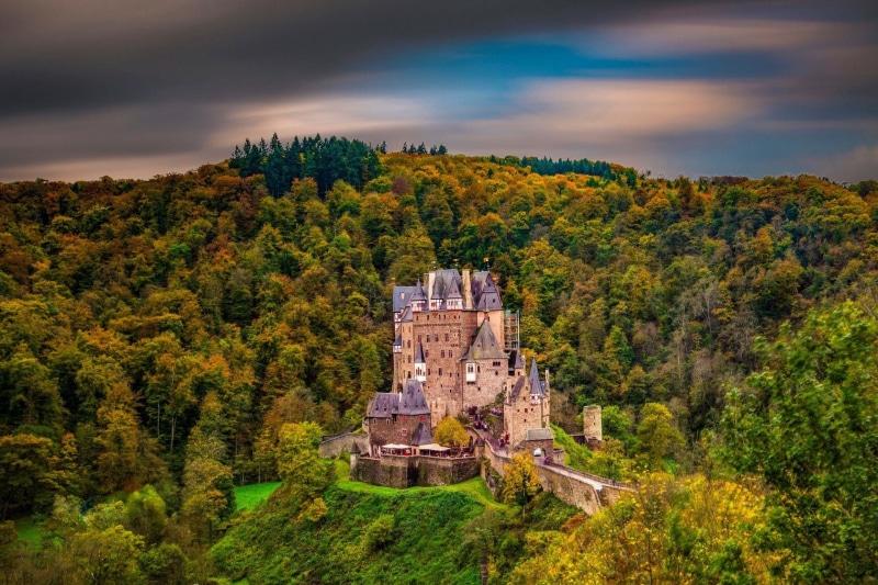 Castles, Forest, Eltz Castle, Architecture, 1080P, Castle