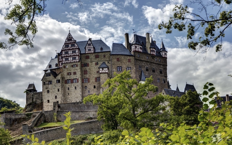 Castles, Eltz Castle, 1080P