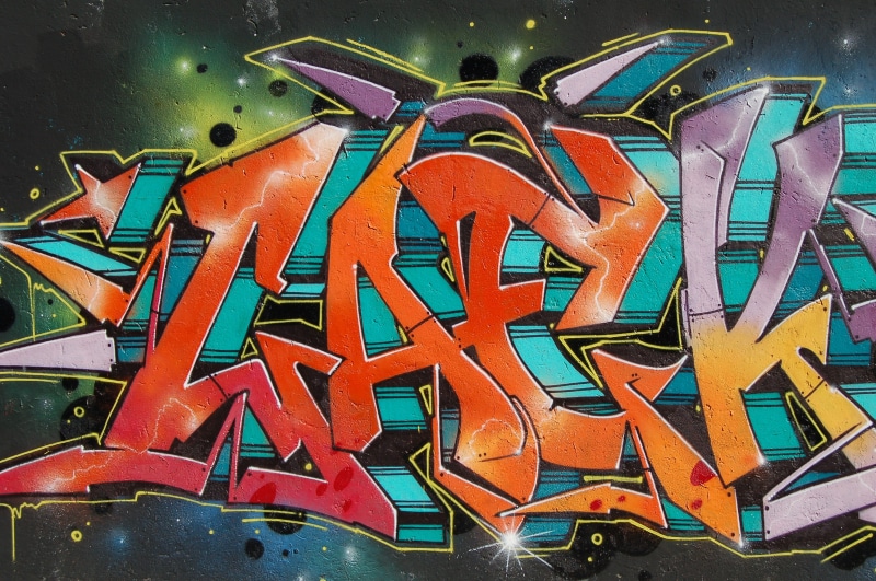 store, wall - building feature, multicolored, painting, multi colored, graffiti, communication, artwork, outdoors, backgrounds, design, text, graffito