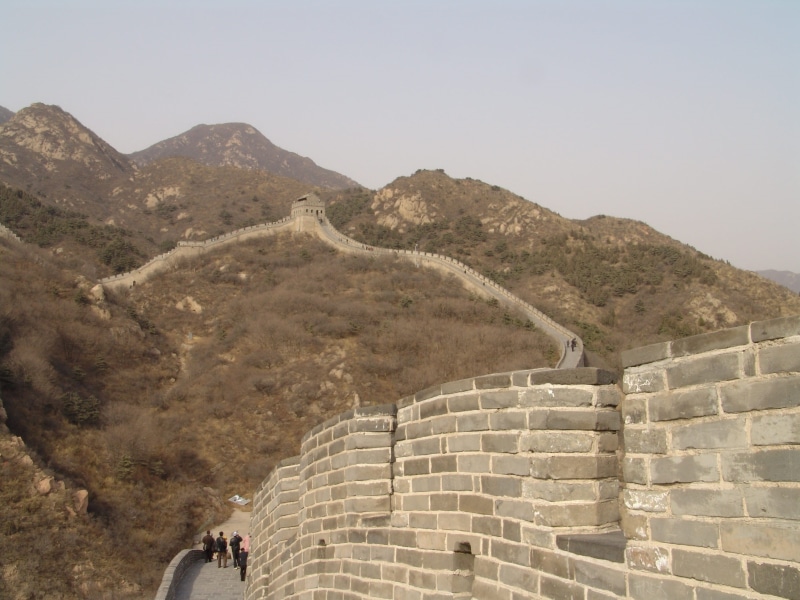 day, staircase, built structure, china, the past, world heritage site, great wall of china, border fortification, scenics - nature, world heritage, beijing