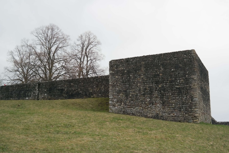 kastell irgenhausen, nature, the past, building exterior, pfffikon, plant, 4K, no people, clear sky, outdoors, donau iller rhine limes, switzerland, field