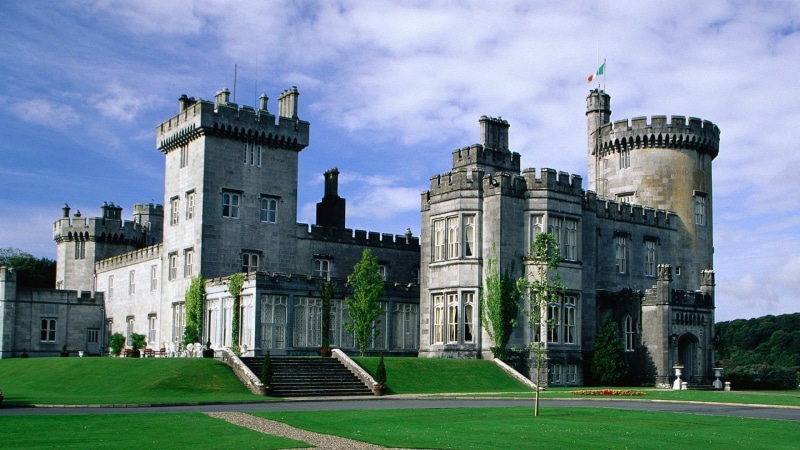 arquitectura, 1080P, castillo, irlanda