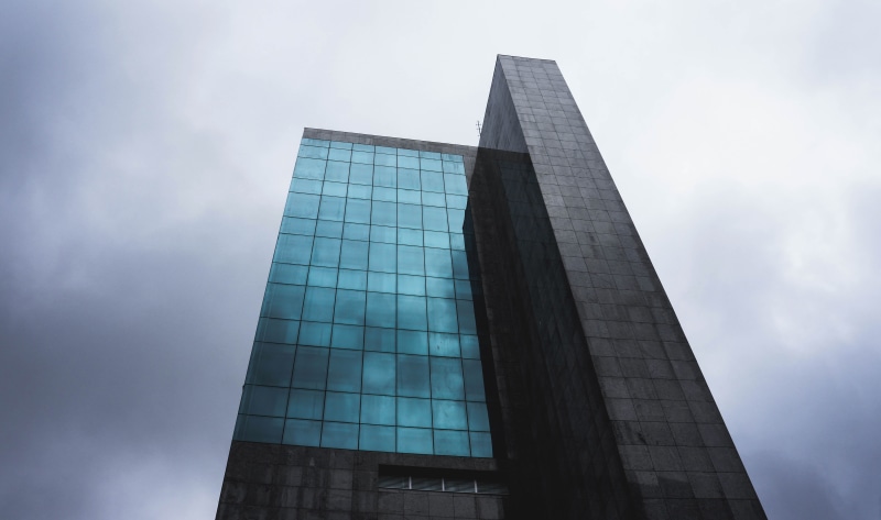 building, sky, building exterior, low angle view, tall - high, photography, 5K, tower, cloud, skyscraper, concrete, angle, arquitectura, low, glass - material