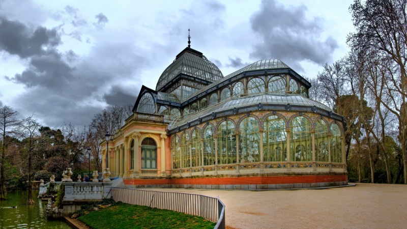 cristal, arquitectura, 2K, palacio