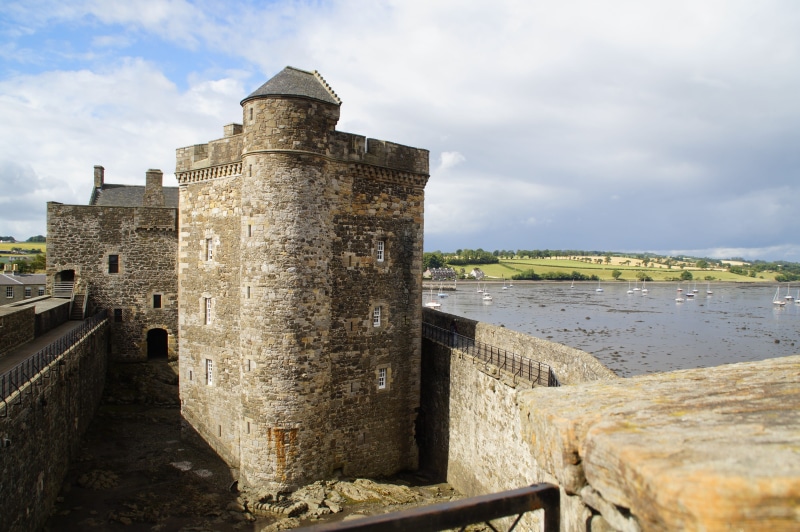 stone wall, historically, ancient, building exterior, built structure, history, ancient civilization, middle ages, landscape, ruined, the firth of forth