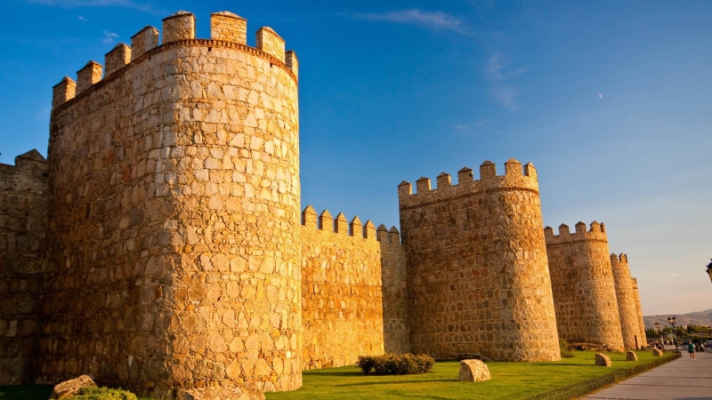 castle, muralla de avila, medieval architecture, no people, fortified wall, old, the past, avila, fort, ancient, outdoors, walls of avila, built structure