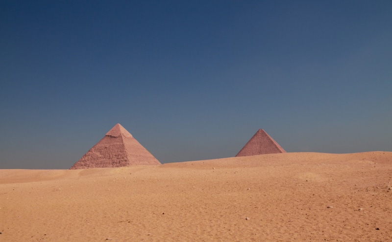 no people, 5K, environment, two, ancient civilization, travel destinations, history, ancient history, archaeology, cairo, tranquil scene, climate, Egypt