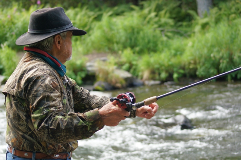 person, landscape, casting, 4K, enjoyment, reel, fly, stream, water, fun, man, fishing Hook, sport, recreation, fishing Reel, hobbies, alaska, cast, hat