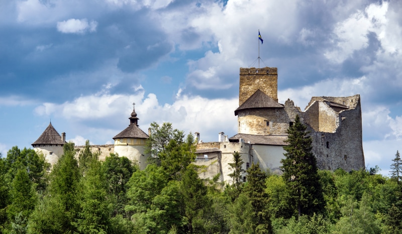 place of worship, exterior, the past, sunny, europe, history, building exterior, historical, sky, religion, culture, cloudy, castle, stone, architecture