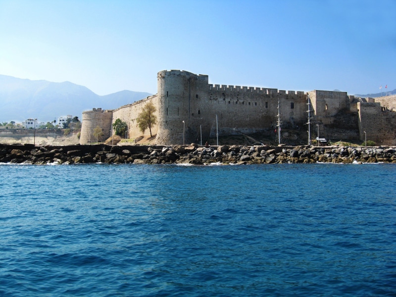 sky, coast, travel, harbor, coastline, famous Place, historical, mediterranean Sea, turkey, walls, sea, water, 2K, architecture, ancient, tourism, old