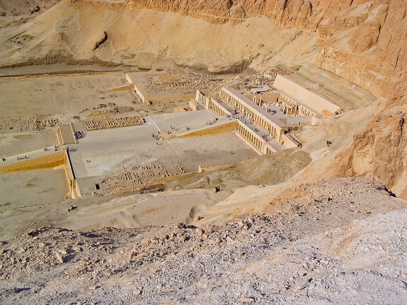 unesco, ancient civilization, mineral, hatchepsut, egypt, sand, fuel and power generation, pharaohs, temple, landscape, africa, mine, sunlight, climate