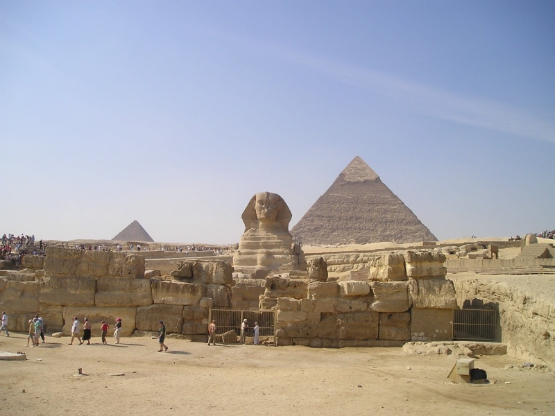 desert, gizeh, ancient civilization, nature, travel, archaeology, culture, grave, land, weltwunder, 1080P, built structure, sphinx, landscape, Egypt, outdoors