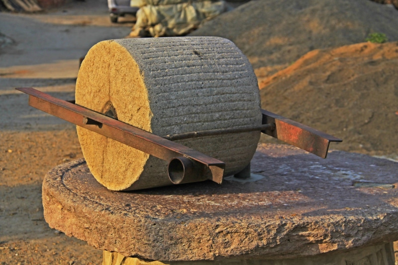 china, hat, land, rock, water, still life, metal, rock - object, focus on foreground, 2K, nature, wood - material, rusty, solid, outdoors, the user-le