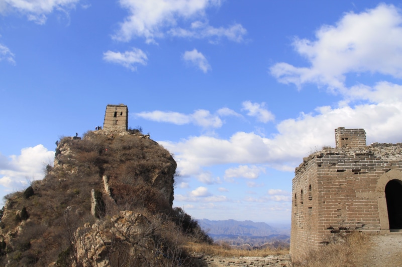 blue, architecture, fort, ancient civilization, cloud - sky, outdoors, history, weather, ancient, travel, the great wall, the city walls, user-music photography