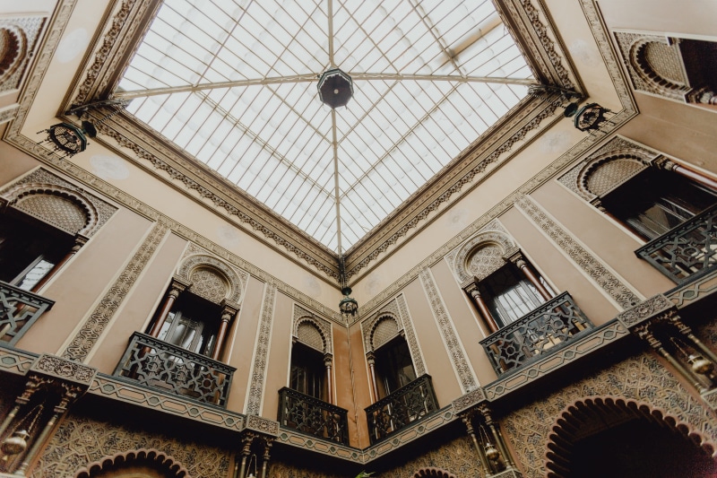 ornate, casa, Palacio Alverca, interior design, lisbon, carving, architecture, travel, travel destinations, ceiling, interior, window, architecture and art