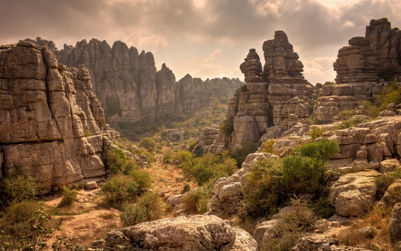 rock, Andalusia, 2K, Spain, nature, hills