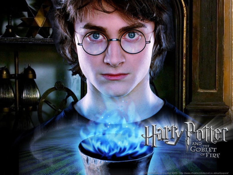 harry, Fire, goblet, movies, hd, entertainment, Harry Potter, art, glasses, 480P, potter