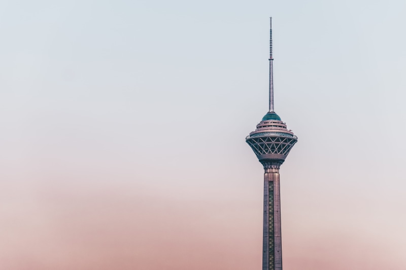 technology, building, 4K, needle, modern design, sky, minimal, night, photography, برج میلاد, tower, copy space, tehran, spike, architecture, برج, travel