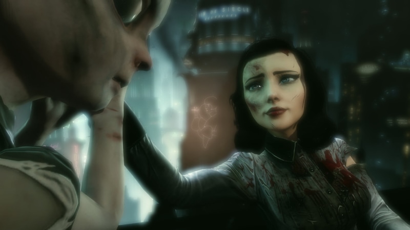  BioShock, leisure activity, animated, headshot, consumerism, people, video games, young women, looking, Rapture, indoors, contemplation, female