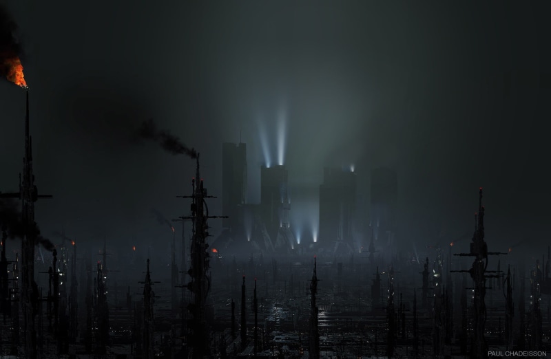 1080P, Black Out 2022, could, BLADE RUNNER 2049, megapolis, torch