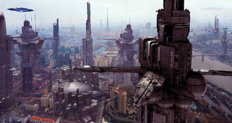 urban Scene, building, belief, place of worship, air route, aerial View, industrial, built Structure, megalopolis, buildings, the city, megapolis, towers