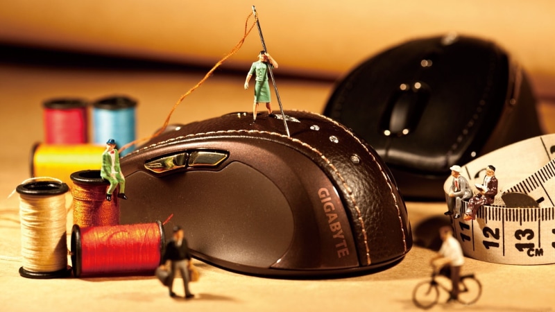 computer mice, macro, miniatures, 1080P