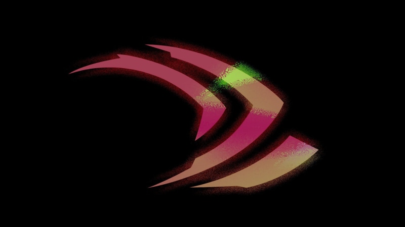 white, illuminated, martial arts, no people, minimalism, close-up, abstract, dark, neon, curve, Nvidia, purple, light - natural phenomenon, night