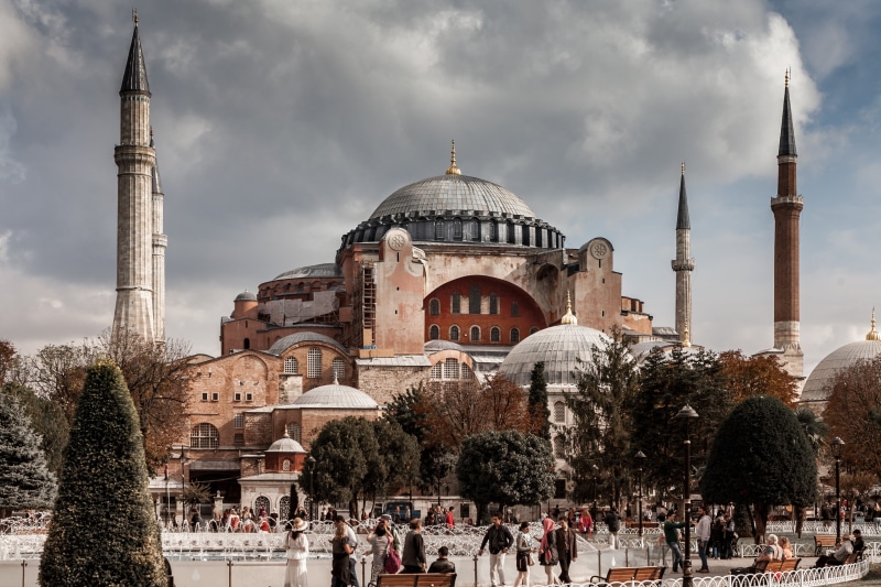group of people, ayasofia, Turkey, tree, 4K, place of worship, spirituality, nature, religious, architecture, religion, Istanbul, Mosque, belief, the past