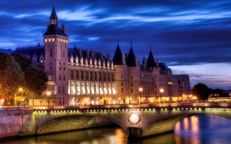 justice, bridge, paris, la conciergerie, 2K, palace, seine
