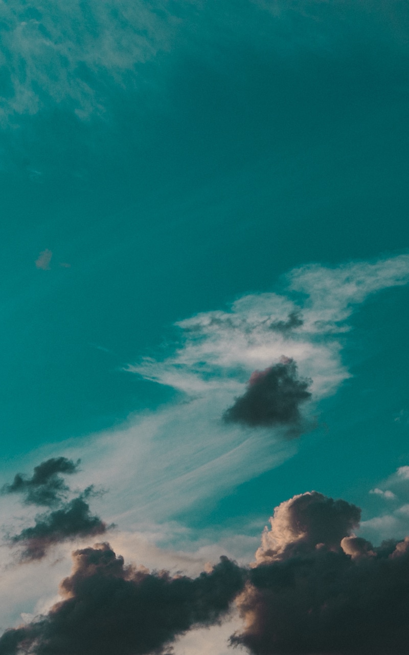 sky, full frame, low angle view, clouds, candy, pastel, 8K, no people, beauty in nature, looking up, cotton, sunrise, tone, copy space, fluffy, blue, backgrounds