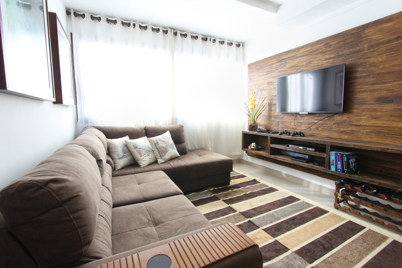 couch, living room, room, design, domestic room, interior, seat, home interior, 5K, home showcase interior, architecture, wealth, light, tv, rug, cozy