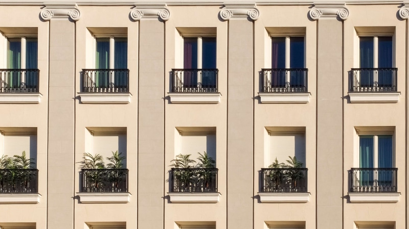 estate, no people, outdoors, city, luxury, pattern, architecture, residential district, built structure, reflection, nature, facade, day, apartment, home