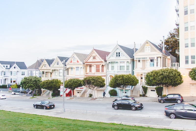 outdoors, cars, housing development, house, bay area, city, day, apartments, residential, home ownership, building exterior, motor vehicle, transportation