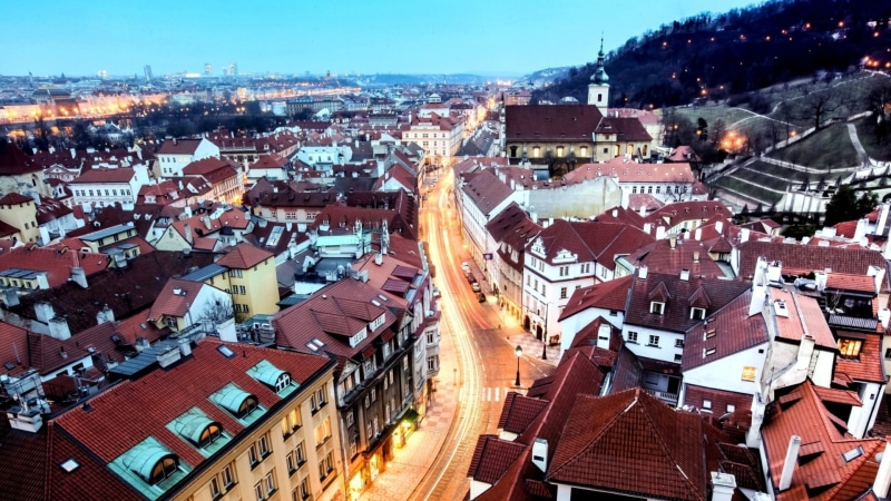 building exterior, prague, residential district, nature, residential area, townscape, aerial photography, urban area, czech republic, crowd, 1080P, building