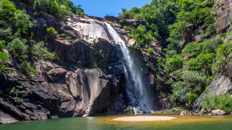 environment, tropical Rainforest, rock formation, power in nature, thailand, no people, landscape, scenics, 5K, purity, river, stream, rock - Object, national Landmark