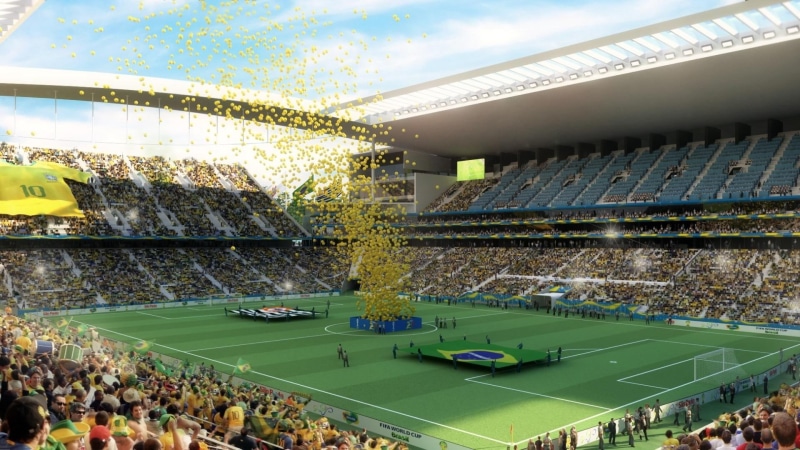 men, outdoors, stadium, playing, architecture, spectator, 1080P, winning, championship, playing Field, match - sport, fan - Enthusiast, watching, sports Team